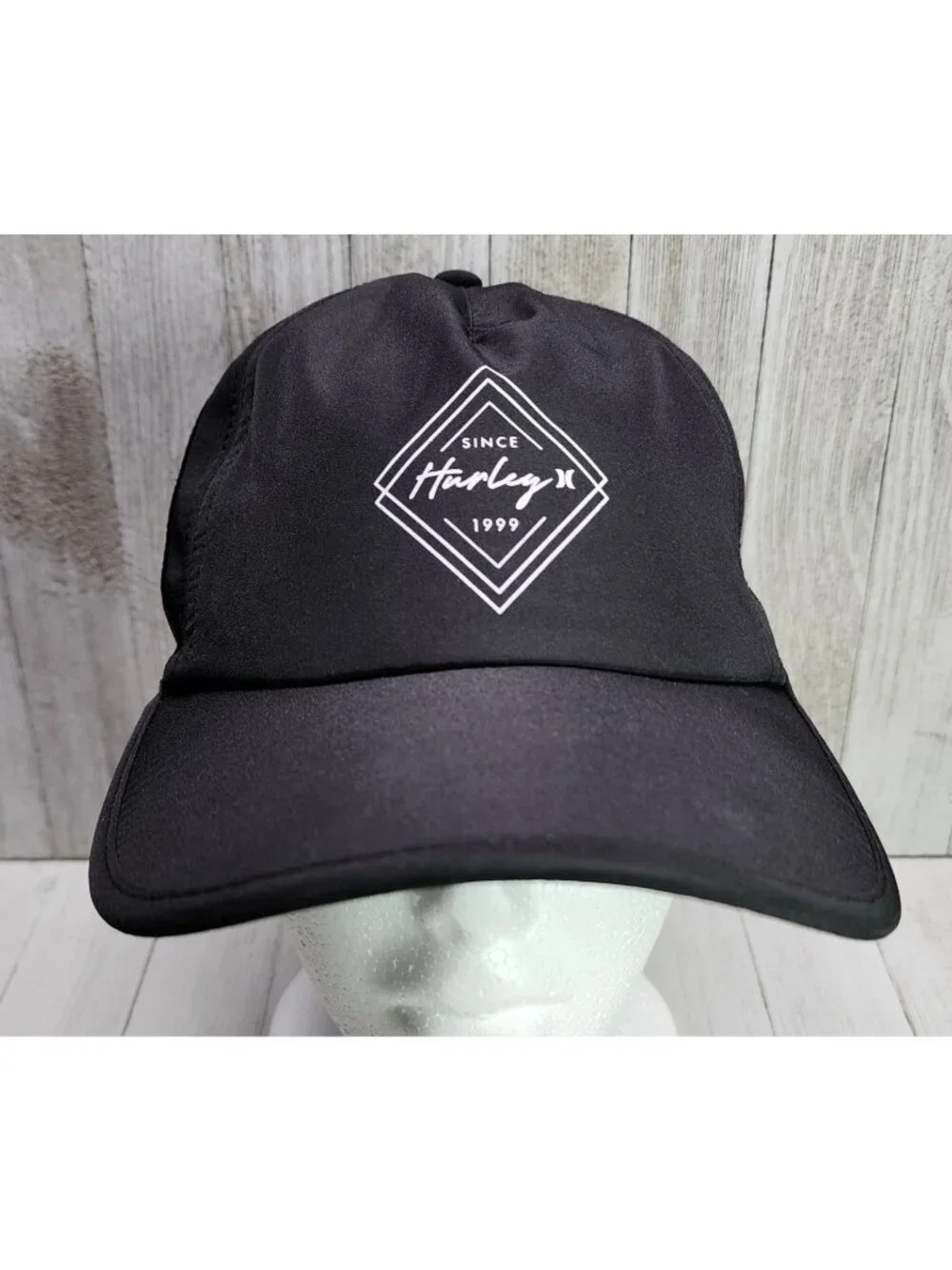 Hurley Women's Black Cancun Runner Hat with Adjustable OS Strap